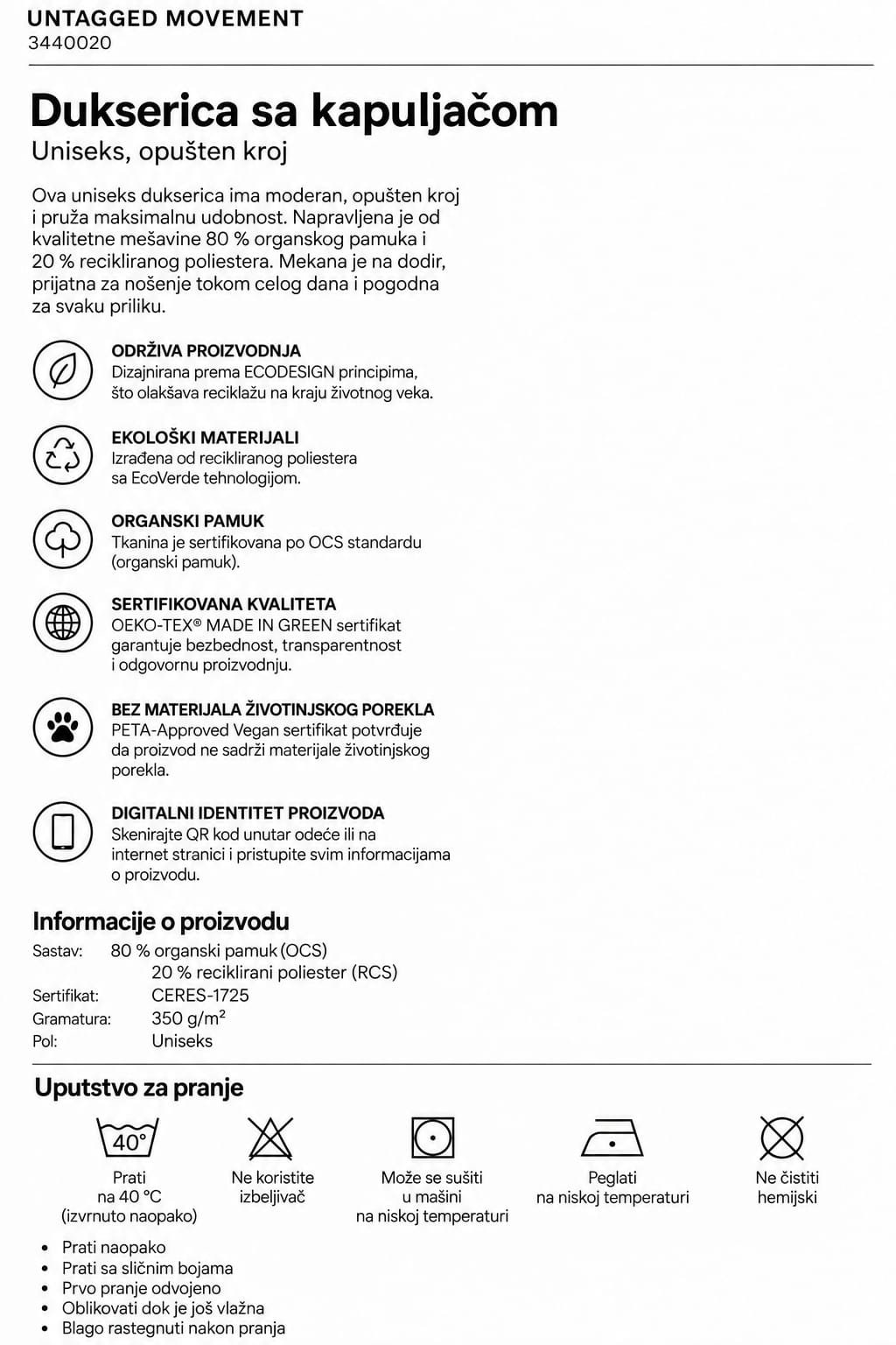 VERUJ. ✞ — OČE NAŠ LIMITED EDITION · 2026