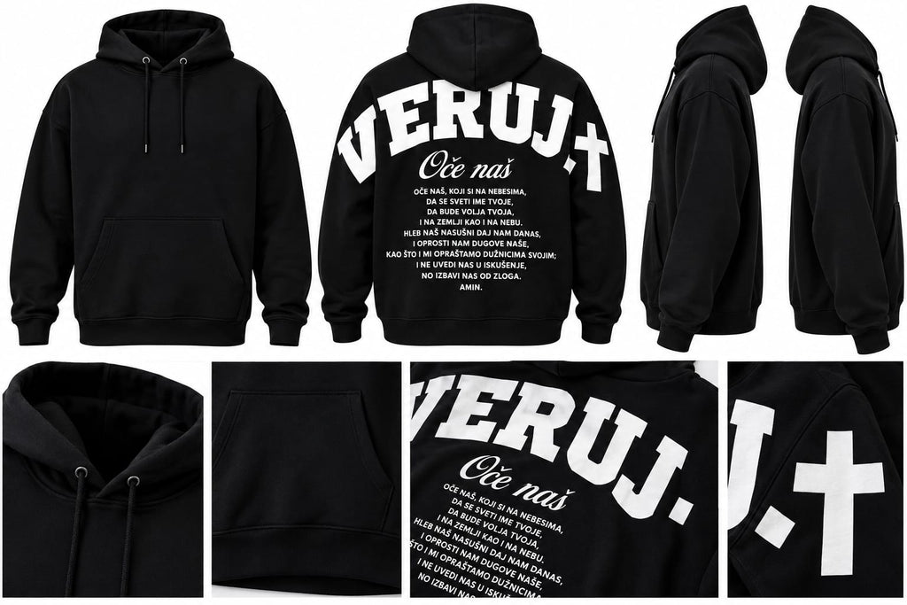VERUJ. ✞ — OČE NAŠ LIMITED EDITION · 2026
